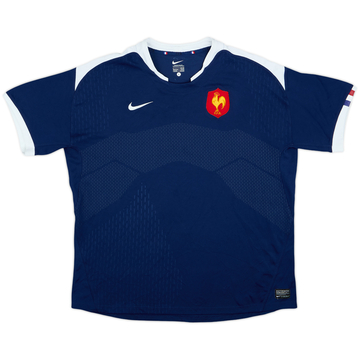 2010-11 France Rugby Home Jersey - 8/10 - (L)