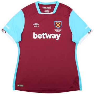 2016-17 West Ham Home Shirt - 10/10 - (Women's XL)