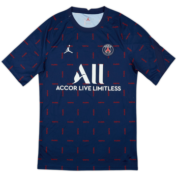 2021-22 Paris Saint-Germain Nike Jordan Training Shirt - 8/10 - (S)