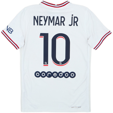 2021-22 Paris Saint-Germain Authentic Fourth Shirt Neymar Jr #10 - 6/10 - (S)
