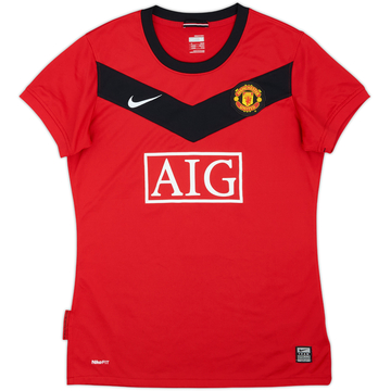 2009-10 Manchester United Home Shirt - 10/10 - (Women's M)
