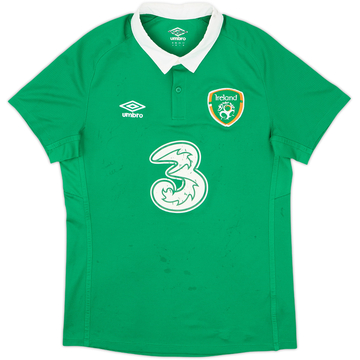 2014-16 Ireland Youth Match Issue Home Shirt #6