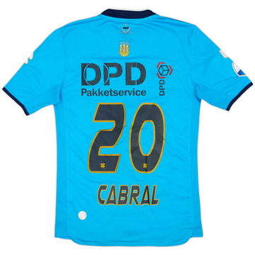2014-15 Willem II Match Issue Away Shirt Cabral #20