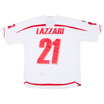 2009-10 Padova Match Issue Home Shirt Lazzari #21