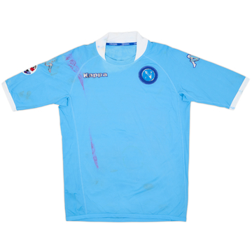 2005-06 Napoli Match Issue Home Shirt #18
