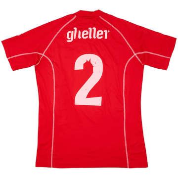 2010-11 Novara Match Issue Third Shirt Gheller #2
