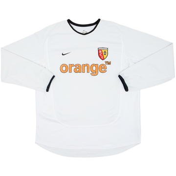 2001-03 Lens Player Issue Third L/S Shirt #14 - 9/10 - (XL)