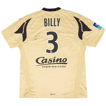 2008-09 Stade Brestois Signed Away Shirt Billy #3 - 6/10 - (XL)