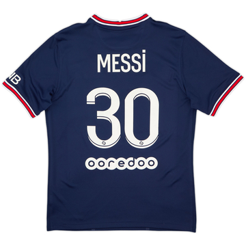 2021-22 Paris Saint-Germain Home Shirt Messi #30