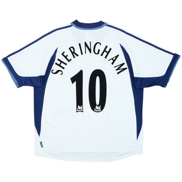 2001-02 Tottenham Home Shirt Sheringham #10 - 7/10 - (XL)