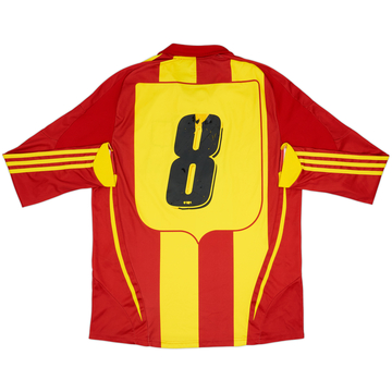 2008-09 Bassano Virtus Youth Match Issue Home L/S Shirt #8