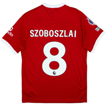2022-23 Liverpool Home Shirt Szoboszlai #8 - 7/10 - (M)