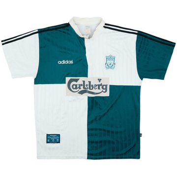 1995-96 Liverpool Away Shirt - 3/10 - (XL)