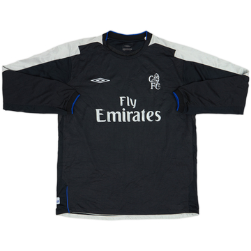 2004-05 Chelsea Away L/S Shirt - 4/10 - (XL)
