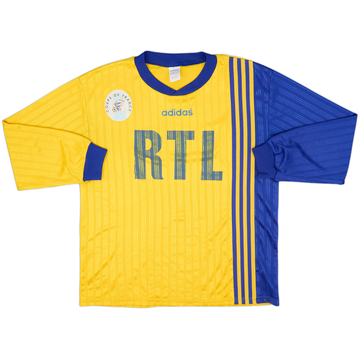1980s Coupe de France Home L/S Shirt #14 - 7/10 - (XL)