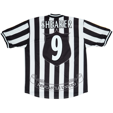 1997-99 Newcastle Home Shirt Shearer #9 - 8/10 - (XL)