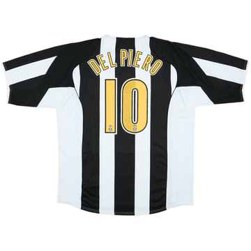 2004-05 Juventus Home Shirt Del Piero #10 - 6/10 - (XL)