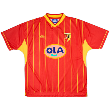 1999-00 Lens Home Shirt - 9/10 - (XXL)
