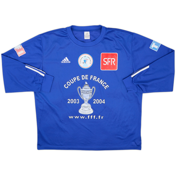 2003-04 Coupe de France L/S Shirt #11 - 6/10 - (XL)