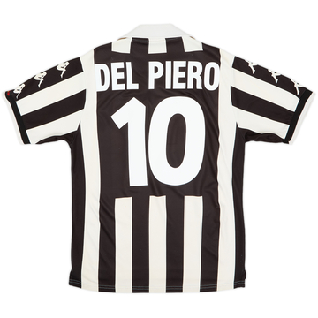 1998-99 Juventus Home Shirt Del Piero #10 - 7/10 - (S)