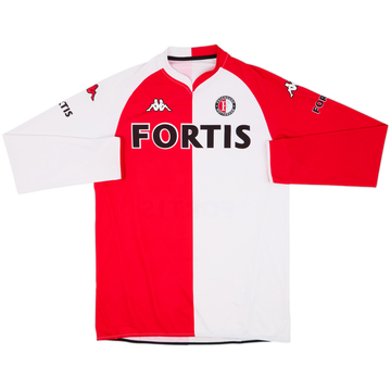 2007-08 Feyenoord Home L/S Shirt - 7/10 - (XXL)