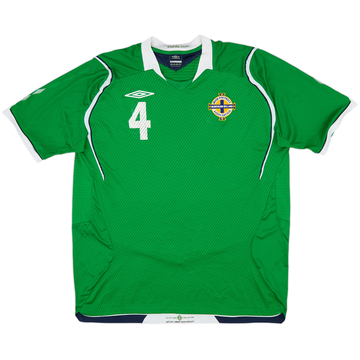 2008-10 Northern Ireland Home Shirt #4 - 5/10 - (XL)