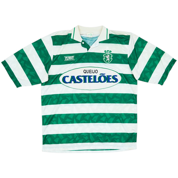 1994-95 Sporting CP Saillev Home Shirt - 6/10 - (L)