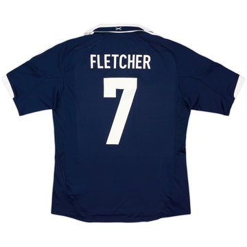 2011-13 Scotland Home Shirt Fletcher #7