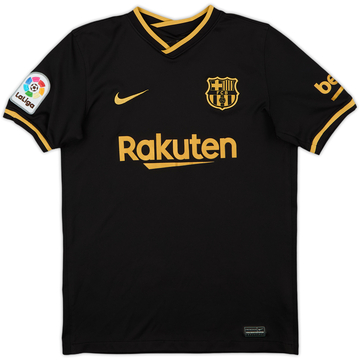 2020-21 Barcelona Away Shirt - 7/10 - (13-14 Years)