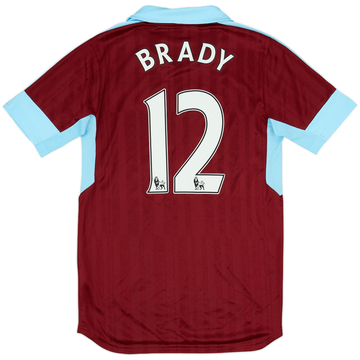 Camiseta de local de Burnley 2016-17 Brady #12 - 5/10 - (S)