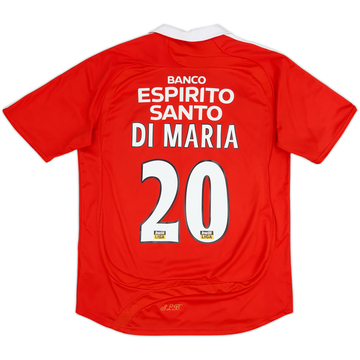 2007-08 Benfica Home Shirt Di Maria #20 - 5/10 - (XL)