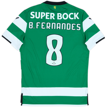 2017-18 Sporting CP Home Shirt B.Fernandes #8 (M)