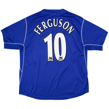 2002-03 Everton Home Shirt Ferguson #10 - 8/10 - (XXL)