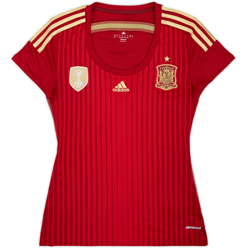 2013-15 Spain Home Shirt - 8/10 - (Women's S)