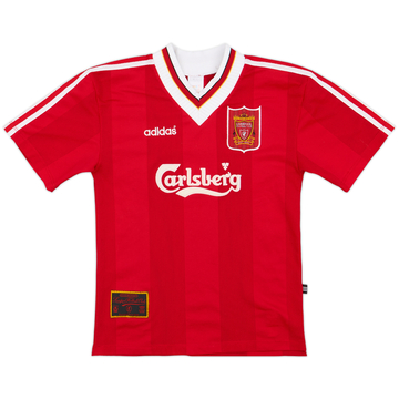 1996-98 Liverpool Home Shirt - 5/10 - (L.Boys)