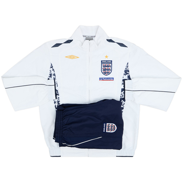 2007-09 England Umbro Tracksuit - 10/10 - (M)