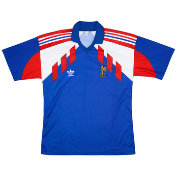 1990-92 France Home Shirt - 9/10 - (L/XL)