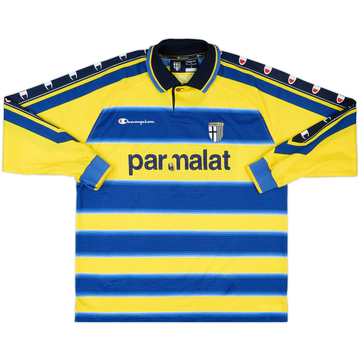 1999-00 Parma Match Issue Home L/S Shirt #4