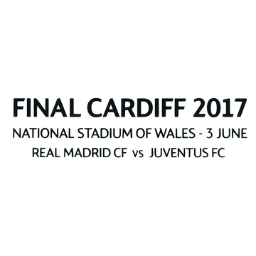 2016-17 UEFA Champions League Final Cardiff 2017 Match Day Transfer - Junior