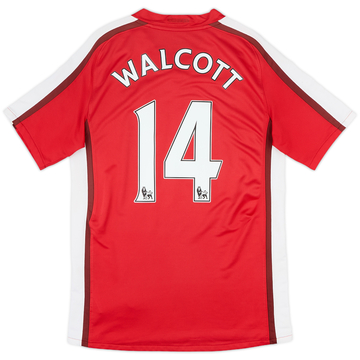 2008-10 Arsenal Home Shirt Walcott #14 - 5/10 - (S)