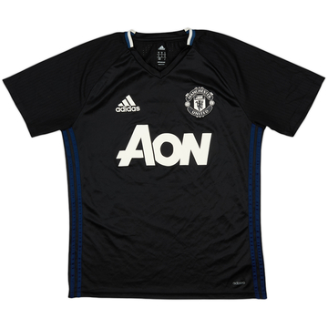 2016-17 Manchester United adizero Training Shirt - 9/10 - (M)