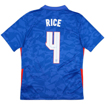 2020-21 England Away Shirt Rice #4 - 10/10 - (M)