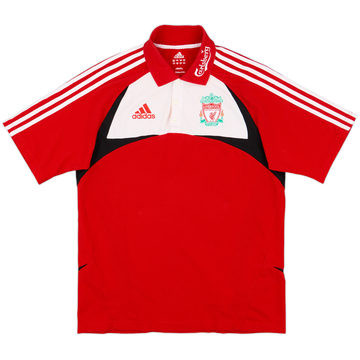 2007-08 Liverpool adidas Polo Shirt - 8/10 - (M)