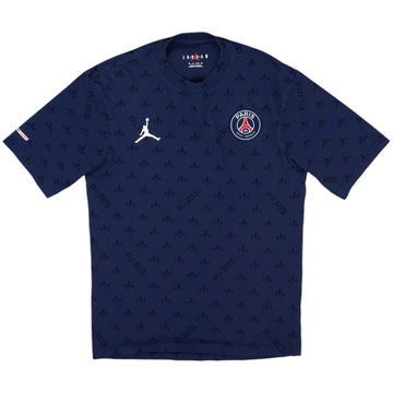 2021-22 Paris Saint-Germain Jordan Cotton Tee - 9/10 - (XS)