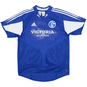 2004-05 Schalke Home Shirt - 4/10 - (XL.Boys)