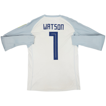 2017-18 Scotland GK Shirt Watson #1 - 7/10 - (XL.Boys)