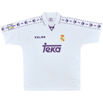 1996-97 Real Madrid Home Shirt - 9/10 - (XL)