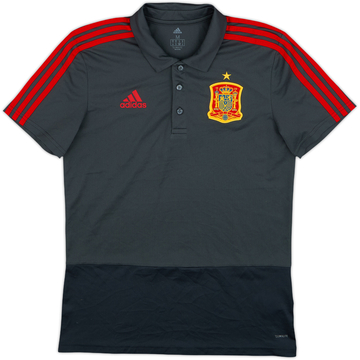 2017-18 Spain adidas Polo Shirt - 9/10 - (M)
