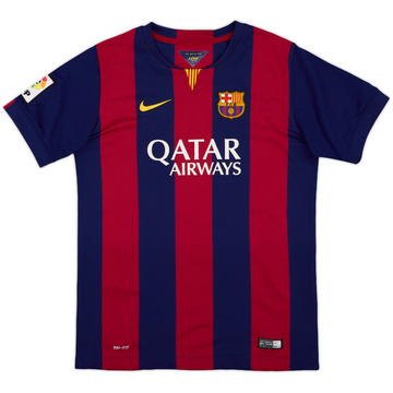 2014-15 Barcelona Home Shirt - 8/10 - (XL.Boys)
