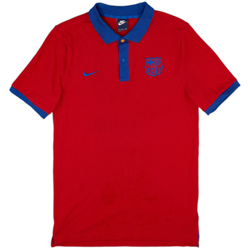 2016-17 Barcelona Nike Polo Shirt - 9/10 - (S)